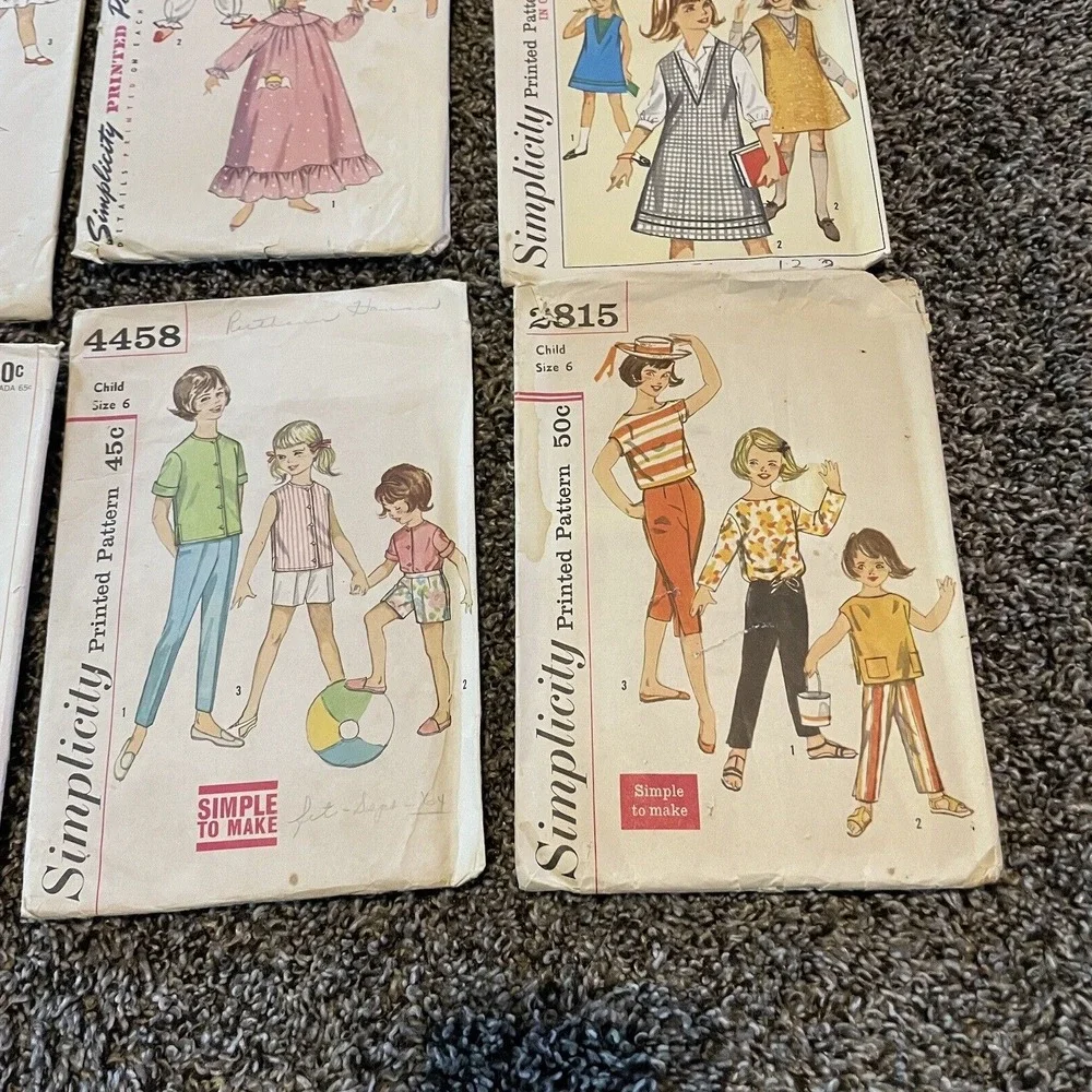 Simplicity pattern #s